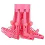 Huhushop LED Cloth Hangers Clip Lamp Photo Cards Light Multifunction Plastic Hangers with Light(Pink) Huhushop LED Cloth Hangers Clip Lamp Photo Cards Light Multifunction Plastic Hangers with Light(Pink)