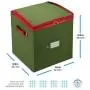 Christmas Ornament Storage Boxes With Lid - Protect and Keeps Safe Up To 64 Holiday Ornaments & Xmas Decorations Accessories, Durable Non-Woven Ornament Storage Container, 3 Christmas Ornament Storage Boxes With Lid - Protect and Keeps Safe Up To 64 Holiday Ornaments & Xmas Decorations Accessories, Durable Non-Woven Ornament Storage Container, 3