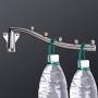 Zconmotarich Clothes Storage Stainless Steel Wall Mount Clothes Hanger Rack Hook Swing Arm Ball Rotary Holder - 3