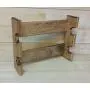 Rolling Pin Rack with Two Slots - Multiple Rolling Pin Rack - Rolling Pin Holder - Rolling Pin Storage - Rolling Pin Display Rack