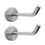LONKER Stainless Steel Wall-Mount Robe Hook Coat Hook Towel Wall Hook, Brushed Nickel, Fit for Bedroom,Living room, Bathroom and Fitting room, Office and Garage Storage (100mm) LONKER Stainless Steel Wall-Mount Robe Hook Coat Hook Towel Wall Hook, Brushed Nickel, Fit for Bedroom,Living room, Bathroom and Fitting room, Office and Garage Storage (100mm)