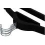 10pcs Random Color Hangers for Clothes Colorful Velvet Clothes Hangers Multi-Function Clothes Hanger for Shirts Dress Flocking Hangers