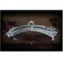 Fashion Metal Bra Clothes Hanger Hook Underwear Lingerie Panties Drying Rack with Clothespins Clip 10pcs Random Color