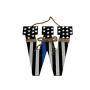 Thin Blue Line Initial Wreath | Police Officer Door Hanger, Thin Blue Line | Thin Blue Line Flag | Patriotic Thin Blue Line | Deputy Thin Red Line | Peace Officer Initial Door Hanger | Blue Line