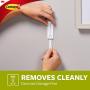 Command Wire-Back Hangers, Indoor Use, 3 hangers, 6 strips, Decorate Damage-Free (17043-ES)