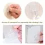 Adhesive Hooks Kitchen Wall Hooks- 24 Packs Heavy Duty 13.2lb(Max) Nail Free Sticky Hangers with Stainless Hooks Reusable Utility Towel Bath Ceiling Hooks (Adhesive Hooks) Adhesive Hooks Kitchen Wall Hooks- 24 Packs Heavy Duty 13.2lb(Max) Nail Free Sticky Hangers with Stainless Hooks Reusable Utility Towel Bath Ceiling Hooks (Adhesive Hooks)