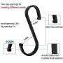 DINGEE S Hooks, 18 Pack Aluminum S Shaped Hooks, Black Heavy Duty Matte Finish S Hooks for Hanging Plants, Clothes, Pots and Pans, Coffee Cups,Towels in Kitchen, Bedroom, Bathroom DINGEE S Hooks, 18 Pack Aluminum S Shaped Hooks, Black Heavy Duty Matte Finish S Hooks for Hanging Plants, Clothes, Pots and Pans, Coffee Cups,Towels in Kitchen, Bedroom, Bathroom