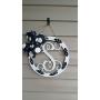 Monogram Door Hanger/Personalized Door Wreath/Family Name Monogram Door Hanger Wreath/Door Hanger