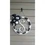 Monogram Door Hanger/Personalized Door Wreath/Family Name Monogram Door Hanger Wreath/Door Hanger