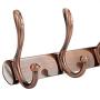 WEBI Wall Mounted Coat Rack with 4 Hooks for Hanging Coats,Coat Hanger Wall Mount Hook Rack Hook Rail Hat Rack for Wall,Jacket,Clothes,Antique Copper,2 Packs WEBI Wall Mounted Coat Rack with 4 Hooks for Hanging Coats,Coat Hanger Wall Mount Hook Rack Hook Rail Hat Rack for Wall,Jacket,Clothes,Antique Copper,2 Packs