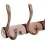 WEBI Wall Mounted Coat Rack with 4 Hooks for Hanging Coats,Coat Hanger Wall Mount Hook Rack Hook Rail Hat Rack for Wall,Jacket,Clothes,Antique Copper,2 Packs
