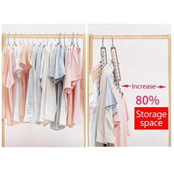 10pcs Random Style Multi-Port Support Circle Clothes Hanger Clothes Drying Racks Multifunction Plastic Scarf Clothes Hanger Hangers Storage Rack