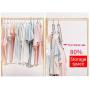 10pcs Random Style Multi-Port Support Circle Clothes Hanger Clothes Drying Racks Multifunction Plastic Scarf Clothes Hanger Hangers Storage Rack
