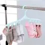 NUMBER NICE Dream Multifunction Practical 8 Clips Plastic Laundry Socks Washing Clothes, Plastic Sock Hangers - Sock Hangers, Underwear Hangers, Plastic Socks, Plastic Spring Clips, Laundry Clip