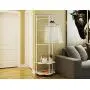 DTTXTD Hanger Floor Coat Rack Coat Rack Hanger Clothes Rack Floor Clothes Creative Coat Rack, White, Height: 172cm
