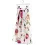 HANGERWORLD 25 White 14inch Wooden Clothes Coat Garment Closet Hangers with Adjustable Pants Skirt Clips