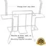 Home Intuition Over The Door Iron Board Holder Wall Mount and Organizer, White Home Intuition Over The Door Iron Board Holder Wall Mount and Organizer, White