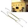 OFCCN Home Decor 8" to 16" Inchs Invisible Square Spring Holder W Type Hook Dish Hangers Wall Display Plate OFCCN Home Decor 8" to 16" Inchs Invisible Square Spring Holder W Type Hook Dish Hangers Wall Display Plate