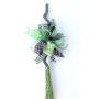 Halloween witch broomstick, Halloween wreath, Witch wreath, Fall wreath, fall décor, door décor, Halloween door hanger, witch decor