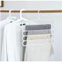 5 Layers Hangers Multifunctional Clothes Hangers Pants Storage Hangers Cloth Rack Multilayer Storage Cloth Hanger 5pcs Random Color 5 Layers Hangers Multifunctional Clothes Hangers Pants Storage Hangers Cloth Rack Multilayer Storage Cloth Hanger 5pcs Random Color