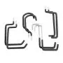 Home Master Hardware Heavy Duty Garage Storage Hanger Screw Utility Hooks Wall Mounted Organizer Bike Ladder Hanger Holder Hooks 8 Pack