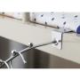 YAHUIPEIUS Stainless Steel Clothes Hanger Rack Clothes Hanging Rod Hook for Dorm Bunk Bed, Loft Bed, Door (1)