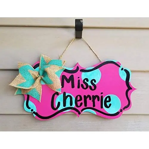 Teacher Door Hanger/Teacher Gift/Personalized Teacher Sign/Teacher Appreciation Gift Teacher Door Hanger/Teacher Gift/Personalized Teacher Sign/Teacher Appreciation Gift