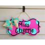 Teacher Door Hanger/Teacher Gift/Personalized Teacher Sign/Teacher Appreciation Gift