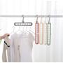 New Space Saver Saving Wonder Metal Magic Hanger Clothes Closet Organize Hook 10pcs Random Color