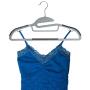 Simplify 8 Pack Ultimate Light Grey Hangers, Black