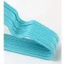 Iddefee Clothes Hanger 20 Pieces Baby Kids Hangers PE Sturdy and Space Saving for Clothing Pants Skirt Hangers for Home Pants Hangers (Color : Green, Size : 29.5X18CM)