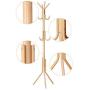 FeliciaJuan-hm Coat Rack Stand 175cm Metal Coat Rack Stand 9 Hooks Clothes Stand Tree Stylish Wooden Hat Coat Rail Stand Rack Clothes Jacket Storage Hanger Organiser for Clothes, Suits, Accessories FeliciaJuan-hm Coat Rack Stand 175cm Metal Coat Rack Stand 9 Hooks Clothes Stand Tree Stylish Wooden Hat Coat Rail Stand Rack Clothes Jacket Storage Hanger Organiser for Clothes, Suits, Accessories