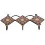 Indianshelf Handmade 1 Artistic Vintage Brown Ceramic Wheel Wall Hooks Tile Hanger/Key Hooks for Clothes Indianshelf Handmade 1 Artistic Vintage Brown Ceramic Wheel Wall Hooks Tile Hanger/Key Hooks for Clothes