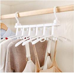 Foldable Clothes Cloth Hanger 2pcs Random Color Dryer Drying Clothing Rack Hangers for Tumble Hanging Laundry Stand Telescopic