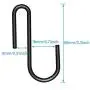 12 Pieces Heavy Duty Premium S Hooks Black S Shaped Hooks Hanging Hangers Hooks for Kitchen, Bathroom, Bedroom and Office: Pan, Pot, Coat, Bag, Plants(Black/2.3 inch)