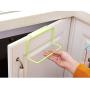 ROSENICE Kitchen Towel Rack Cabinets Bathroom Cloth Hanger Hook Wall Mounted Towel Bar