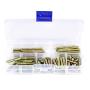 110pcs M4 Dowel Screw Double Ended Threaded Bolts Woodworking Furniture Connector Hanger Bolt 416/20/25/30/35/40mm 110pcs M4 Dowel Screw Double Ended Threaded Bolts Woodworking Furniture Connector Hanger Bolt 416/20/25/30/35/40mm