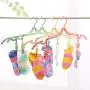 WofuL 8pcs Portable Folding Clothes Hangers with Detachable Socks Skirts Trousers Clips,Travel Camping Coat Hangers Racks WofuL 8pcs Portable Folding Clothes Hangers with Detachable Socks Skirts Trousers Clips,Travel Camping Coat Hangers Racks