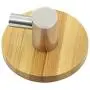 Utility Hook, Windspeed Stainless Steel Clothes Tower Hanger Holder Hood With Wooden Wall Mount For 6 Packs (Style 1) Utility Hook, Windspeed Stainless Steel Clothes Tower Hanger Holder Hood With Wooden Wall Mount For 6 Packs (Style 1)