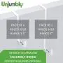 Over The Door Hook Fitting Two Sized Doors, from Unjumbly - 4 Pack - Sturdy Metal Reversible Over Door Hooks (White) Over The Door Hook Fitting Two Sized Doors, from Unjumbly - 4 Pack - Sturdy Metal Reversible Over Door Hooks (White)
