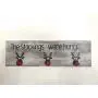 The stockings were hung reindeer Christmas frame sign farmhouse home decor wall hanger The stockings were hung reindeer Christmas frame sign farmhouse home decor wall hanger