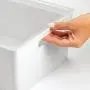 mDesign Plastic Stackable Home Storage Organizer Boxes with Lid Cover for Kitchen, Closet, Pantry, Bedroom, Bathroom, Hallway, Entryway to Hold Household Accessories, Set of 3 - Light Gray/Clear mDesign Plastic Stackable Home Storage Organizer Boxes with Lid Cover for Kitchen, Closet, Pantry, Bedroom, Bathroom, Hallway, Entryway to Hold Household Accessories, Set of 3 - Light Gray/Clear