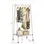 Angels home Creative White Coat Rack Drop Subway Art Hanger Simple Modern Clothes Rack Bedroom Living Room Floor Hanger Angels home Creative White Coat Rack Drop Subway Art Hanger Simple Modern Clothes Rack Bedroom Living Room Floor Hanger