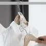 Gemci Cascading Clothes Hanger Hooks, Space Saving Series Multi-Function Multi-Layer Cabinet Clothes Connection Folding Storage Clothes Rack Hanger Household Strong Load-Bearing Closet Hook(12Pcs)