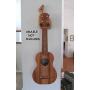 Ukulele Wall Mount Hanger, Hawaiian Fish Hook, Luau Party Instrument Holder