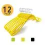 VISMOORE Portable Suit Hanger for Business Travel Luxury Design with Reinforce Rotatable Hanger Wings Free Swivel to Different Shoulder Widths, Space Saving Clothes Hangers (Yellow, Classic) VISMOORE Portable Suit Hanger for Business Travel Luxury Design with Reinforce Rotatable Hanger Wings Free Swivel to Different Shoulder Widths, Space Saving Clothes Hangers (Yellow, Classic)
