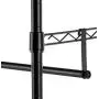 AmazonBasics Double Hanging Rod Garment Rolling Closet Organizer Rack, Black AmazonBasics Double Hanging Rod Garment Rolling Closet Organizer Rack, Black