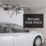Zero Gravity Racks Zero Gravity Bike Rack - Solid Wall Mounted Bike Storage Rack for Home or Garage - Patented Bike Holder/Bicycle Hanger System (Powder Coat Finish)