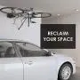 Zero Gravity Racks Zero Gravity Bike Rack - Solid Wall Mounted Bike Storage Rack for Home or Garage - Patented Bike Holder/Bicycle Hanger System (Powder Coat Finish)