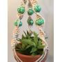 Macrame Car Rear view Mirror Plant Hanger, Boho Hippie Succulent, Mini Car Plant hanger, Handmade Car Charm, Macrame Mini Cacti Boho Plant Macrame Car Rear view Mirror Plant Hanger, Boho Hippie Succulent, Mini Car Plant hanger, Handmade Car Charm, Macrame Mini Cacti Boho Plant